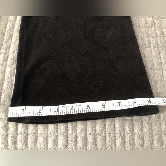 Juicy Couture Girl’s Black Velour Jumpsuit with Gold Buttons - Picture 7 of 12